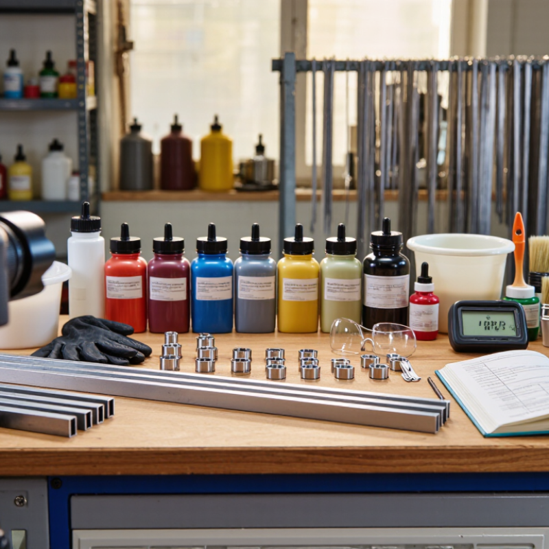 How to Dye Metal for a Durable Finish