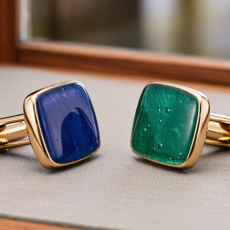 How to Choose High Quality Enamel Cufflinks?