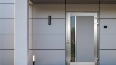 2026 Best Aluminum Entry Door for Global Buyers