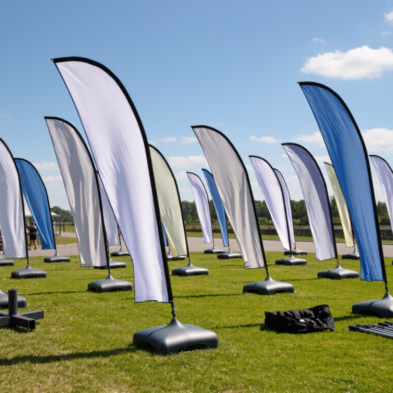 What Are Teardrop Banners and How Do They Work?
