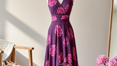 How to Choose the Best Dark Pink Floral Dress?