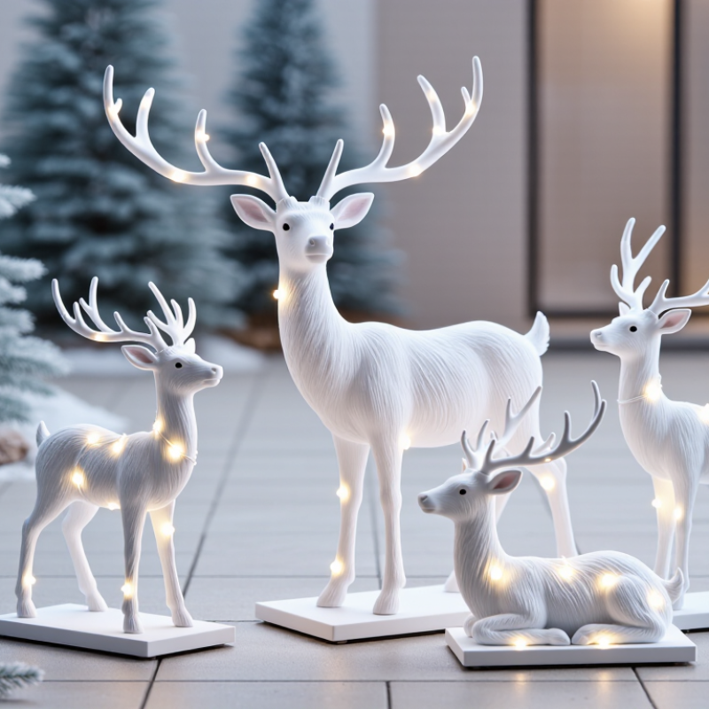 7 White Christmas Deer Buying Tips for Global Buyers