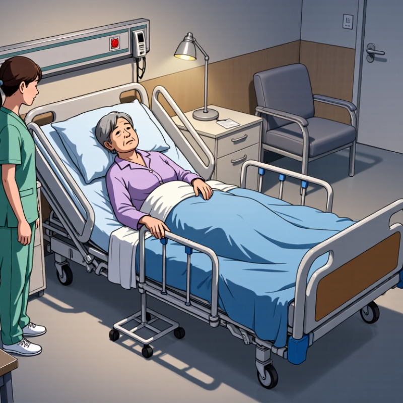 Por que usar grades de apoio na cama para demência?