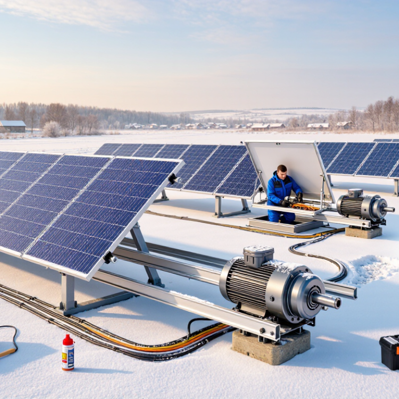 What Is Solar Tracking Motor Winter Maintenance?