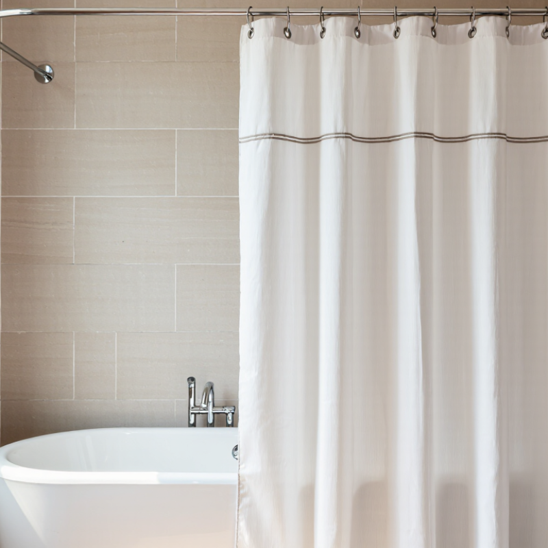 10 Best Fabric Shower Curtains for Hotels and Homes