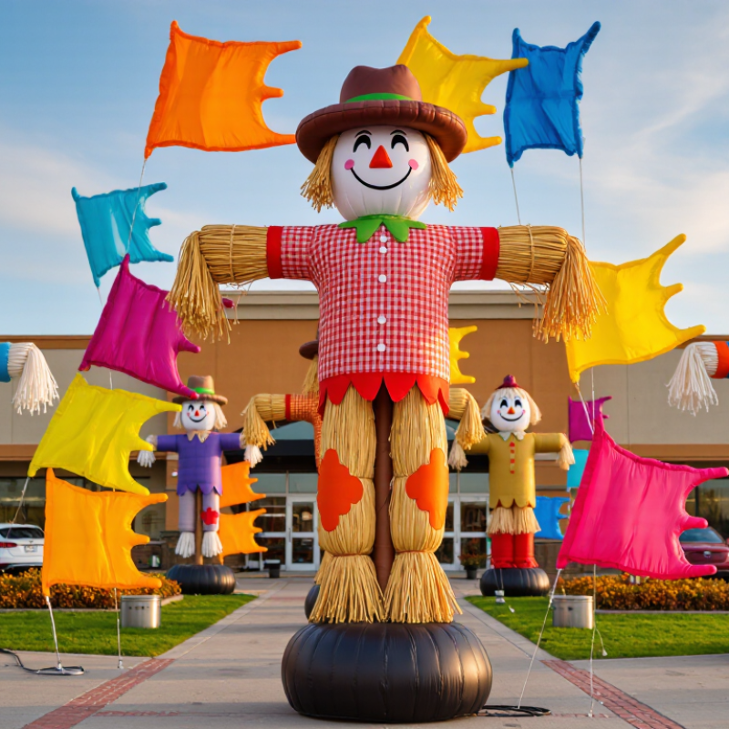 What Are the Top Types of Scarecrow Inflatable Sky Dancers?