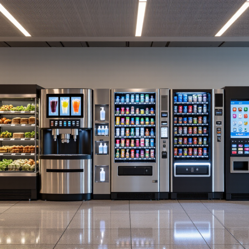 What Are the Top Vending Machine Types in 2026?