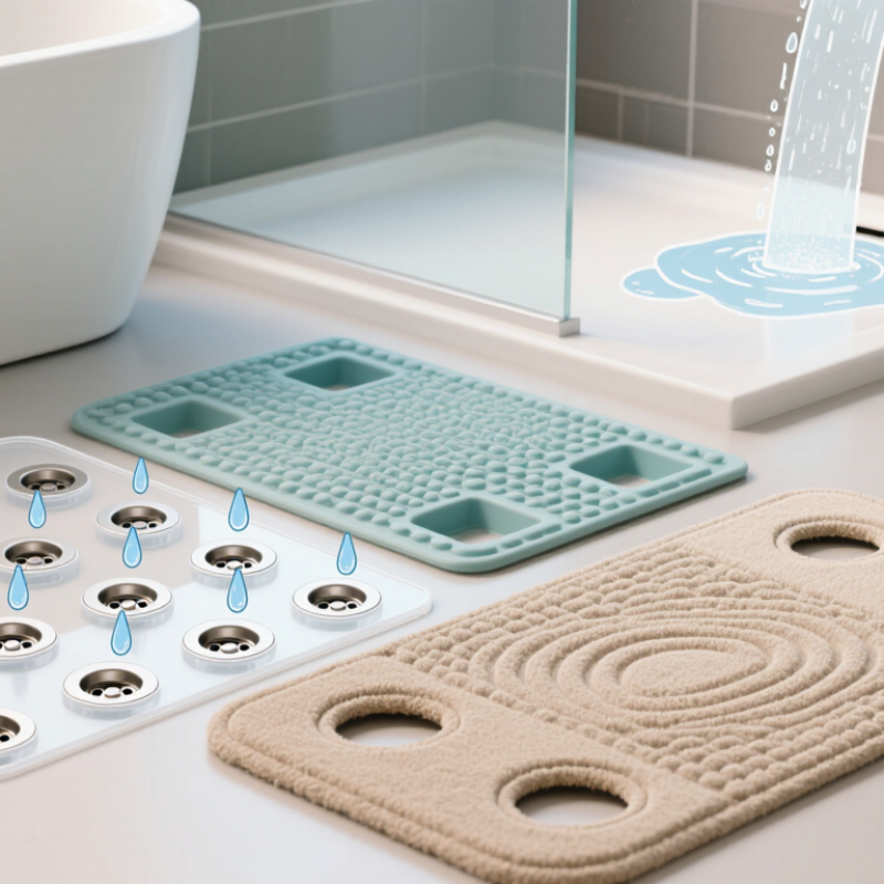 2026 Top Types Of Bath Mats With Drain Holes For Global Buyers