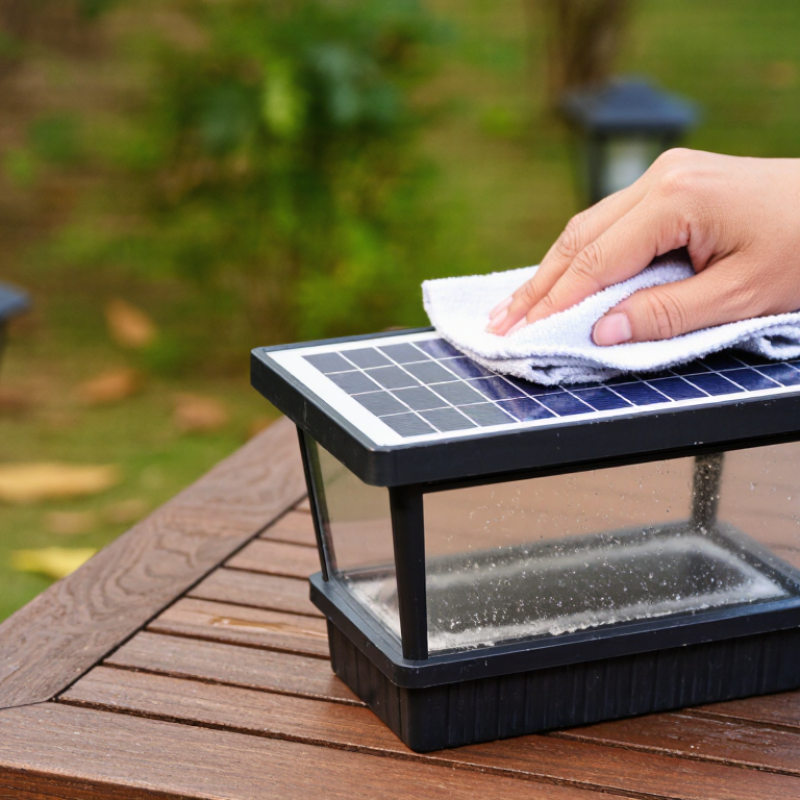 How to Clean Solar Panels on Outdoor Lights Efficiently?