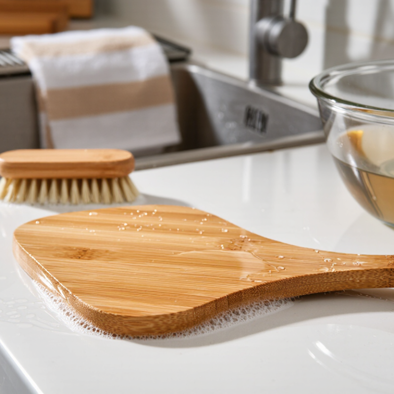 What Is the Best Way to Sterilize a Bamboo Rice Paddle?