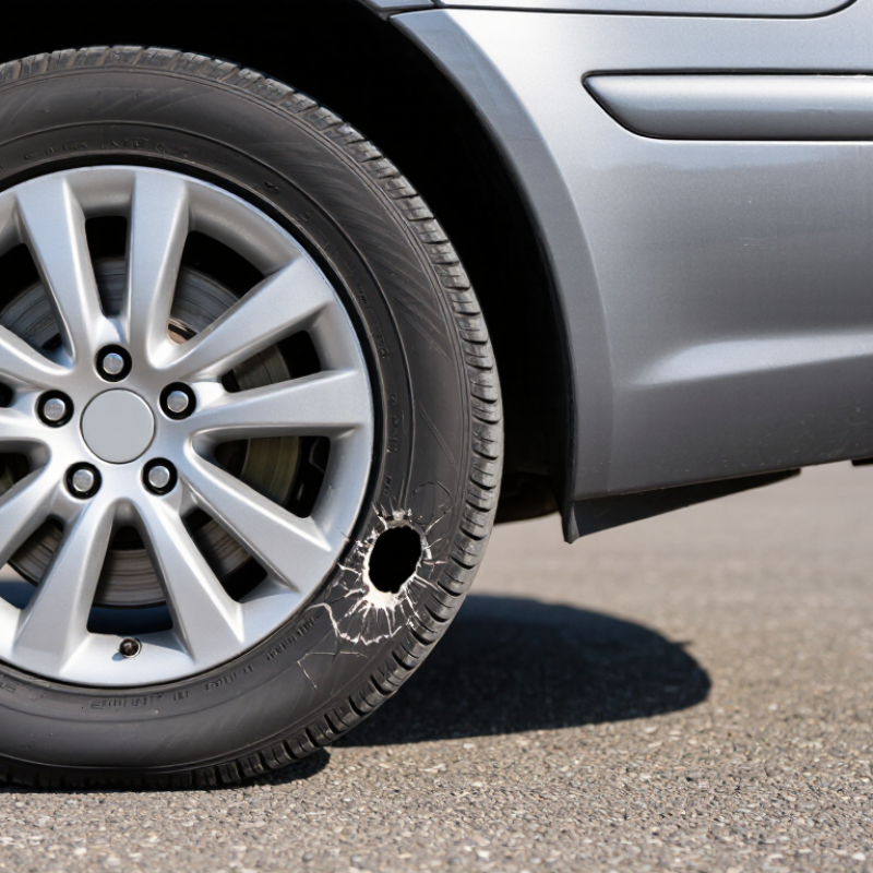Can a Sidewall Tire Puncture Be Repaired?