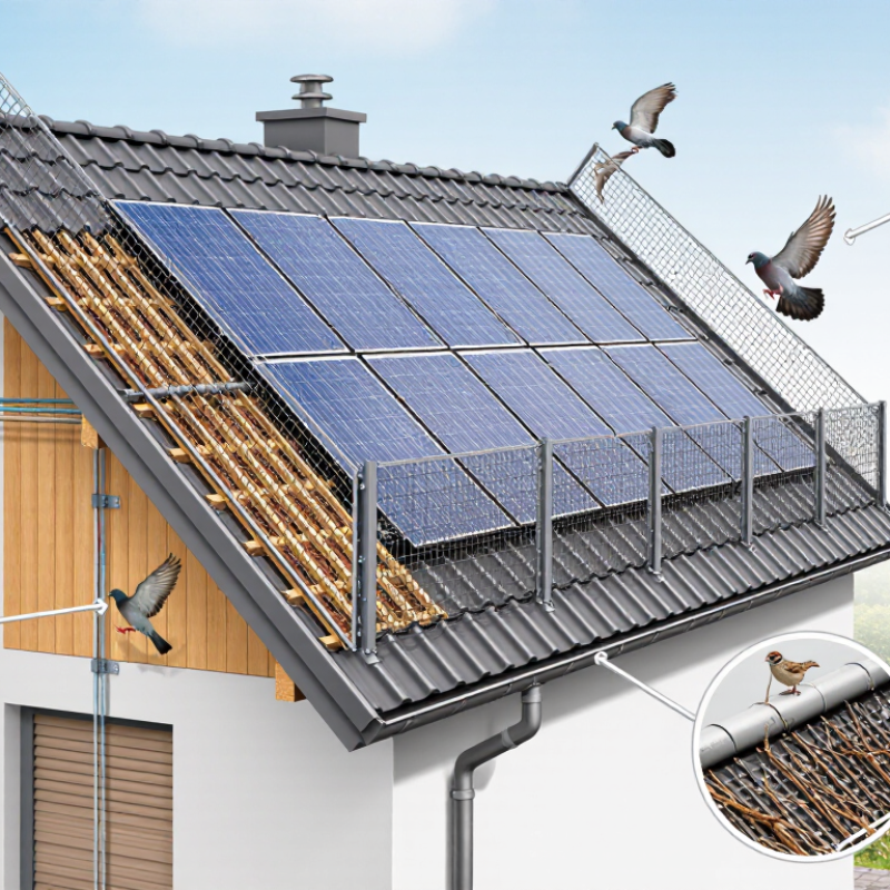What Is the Best Way to Stop Birds Nesting Under Roof Panels?