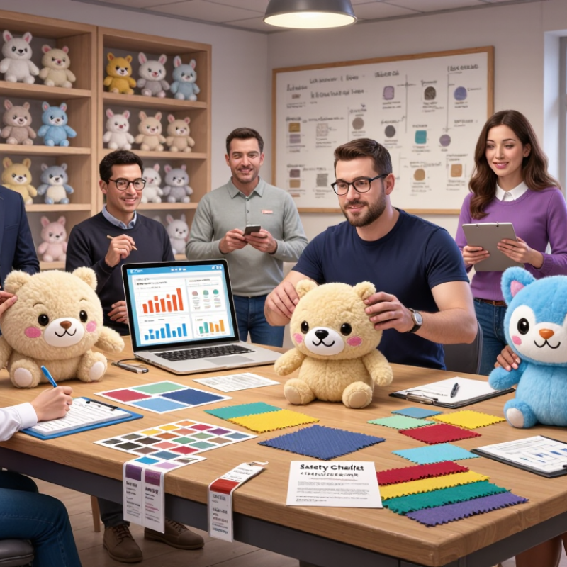 ¿Cómo desarrollan las marcas sus propias colecciones de peluches?