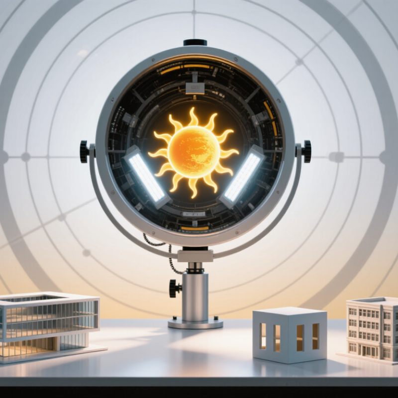 China Best The Sun Simulator Heliodon Manufacturer?