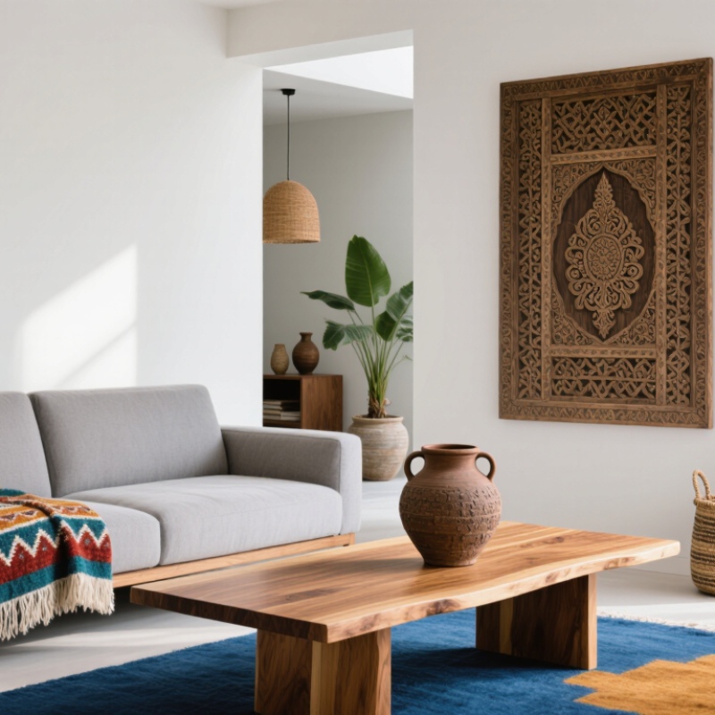 7 Tips to Blend Cultural Crafts Into Modern Homes