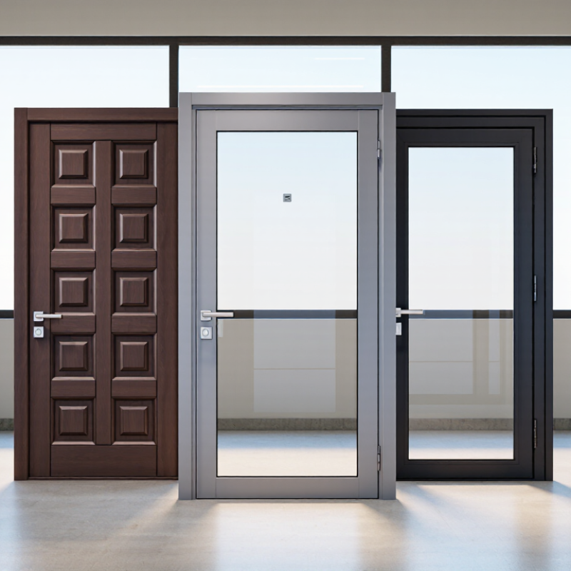 What Are the Top Aluminum Entry Door Types?