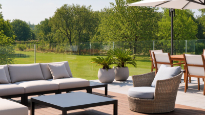 Top 10 Outdoor Furniture Set Suppliers for Global Buyers