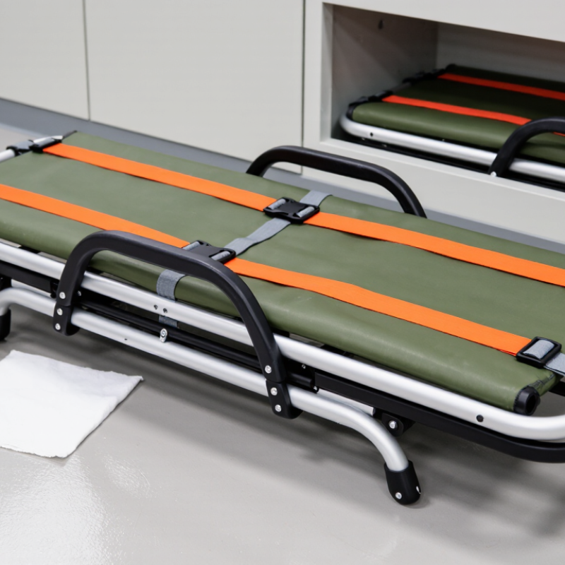 How to Fold and Store a Portable Emergency Stretcher?