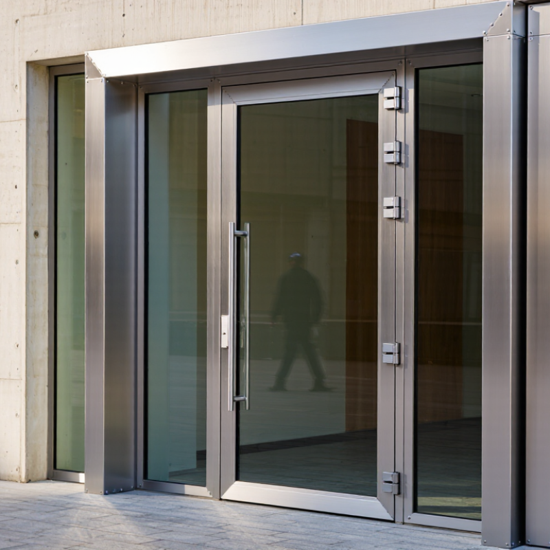 Why Choose Welded Frame Aluminum Swinging Doors?