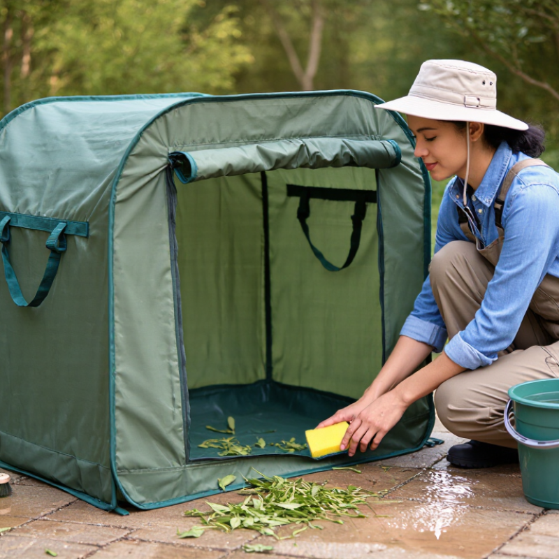 China Best Reusable Garden Pop Up Bags How to Clean?