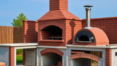 How to Build an Outdoor Brick Fireplace and Pizza Oven?