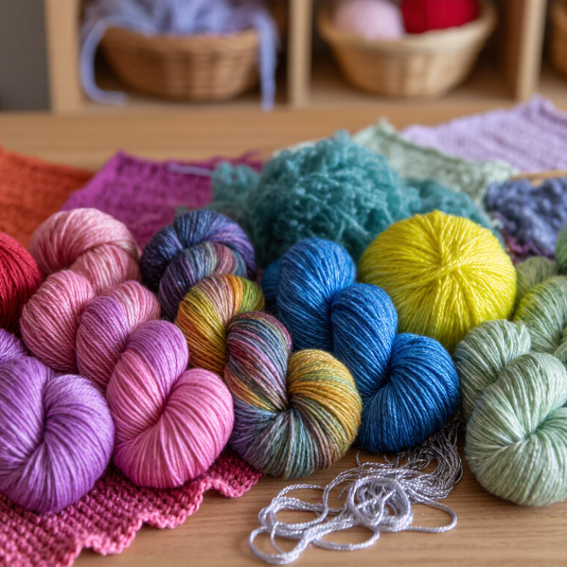 What Is Color Yarn and What Types Are Available?