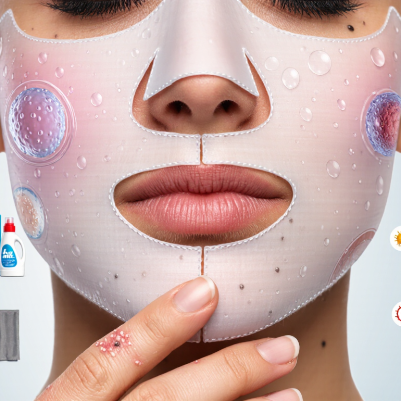 ¿Por qué algunas mascarillas faciales causan brotes?