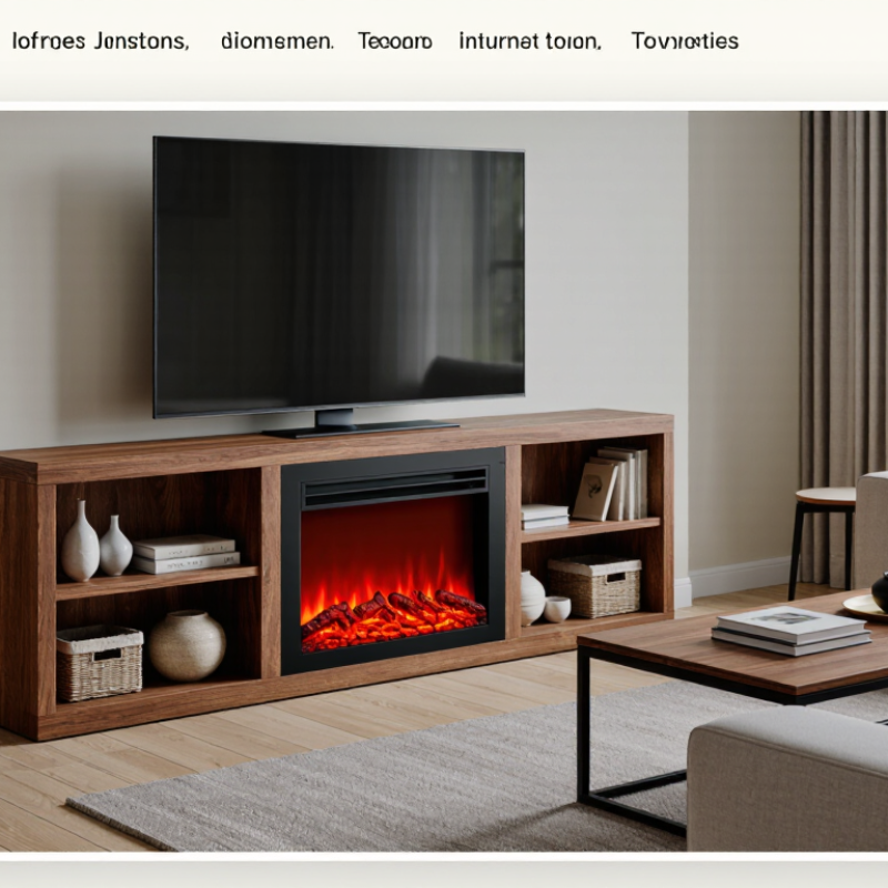 How to Choose a TV Stand With Fireplace?
