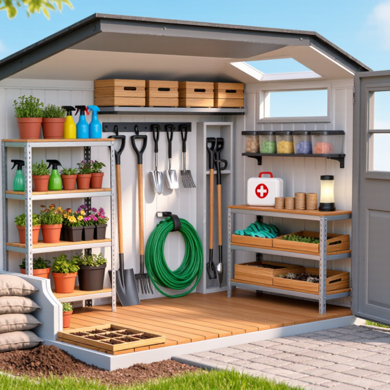 10 Tips to Organize a Small Garden Shed