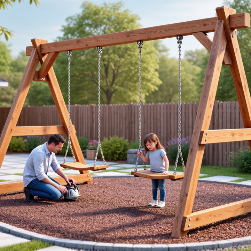 Why Choose Wooden Swing Sets for Your Playground?