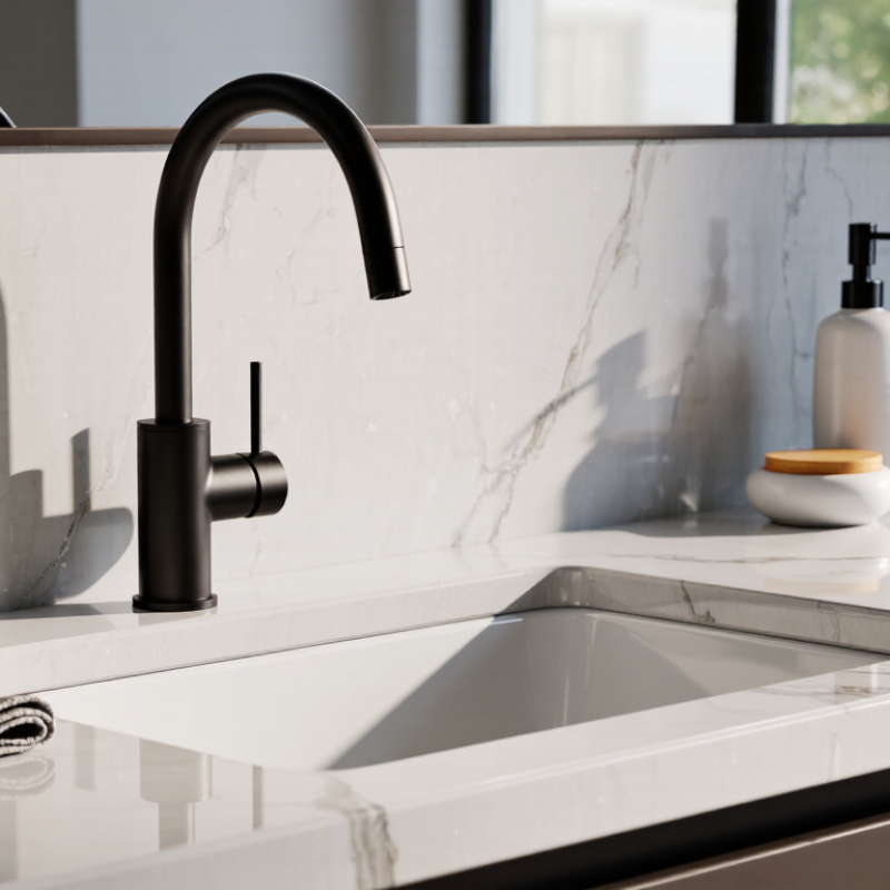 How to Maintain Matte Black Faucets Easily?