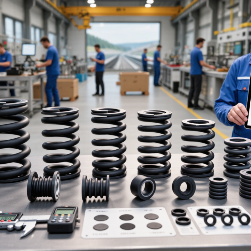 How to Find a Reliable Custom Rubber Springs Supplier?