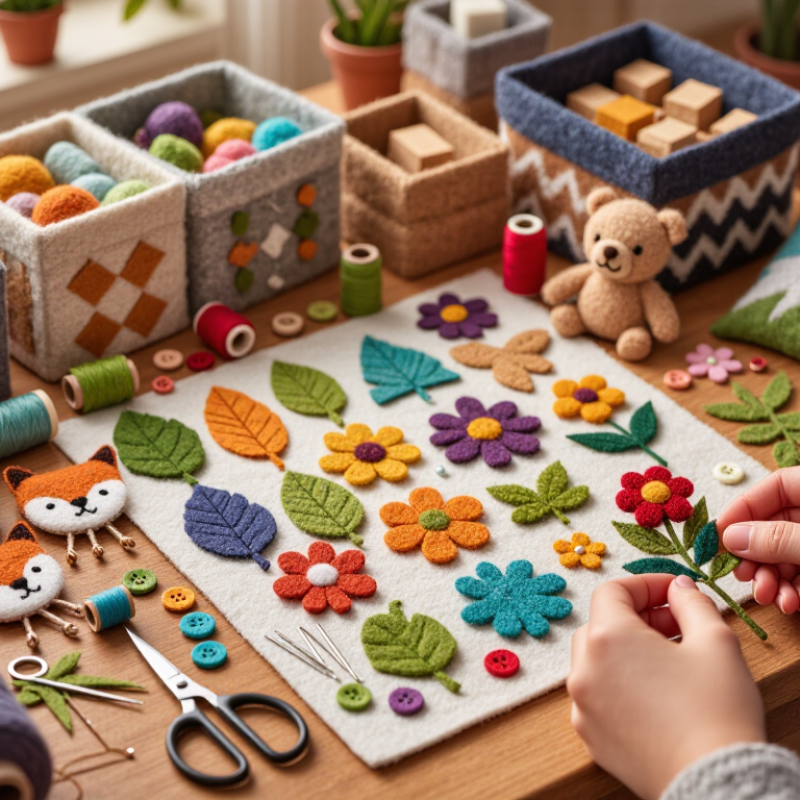 Top 10 Ways to Use Felt Fabric for DIY Crafts