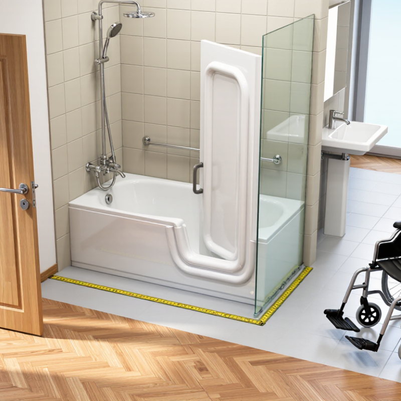 How to Measure Walk In Tub Clearance for Installation?
