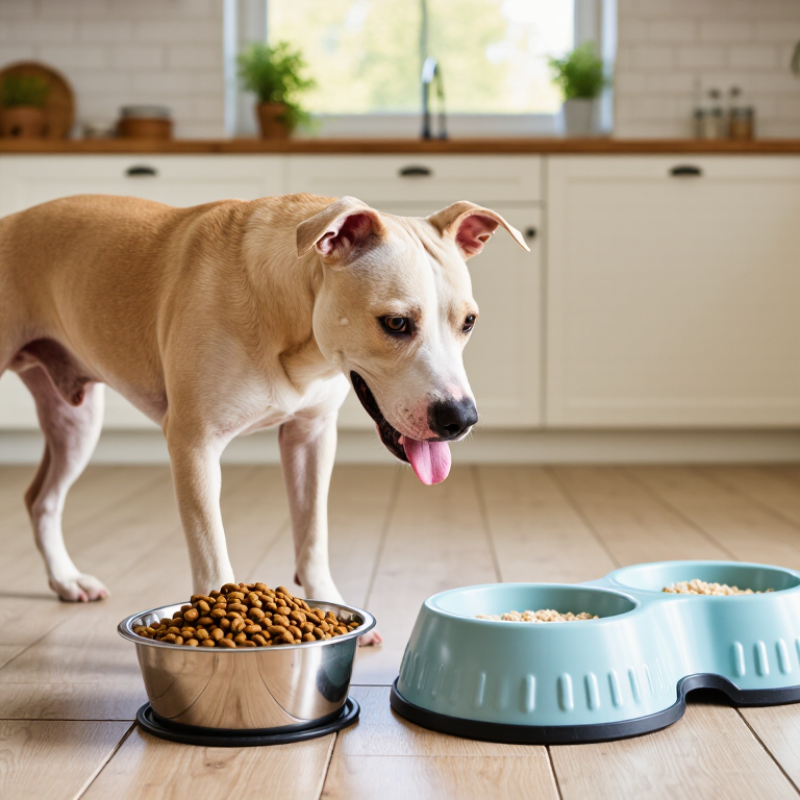 How to Transition from a Normal Bowl to a Slow Feeder?
