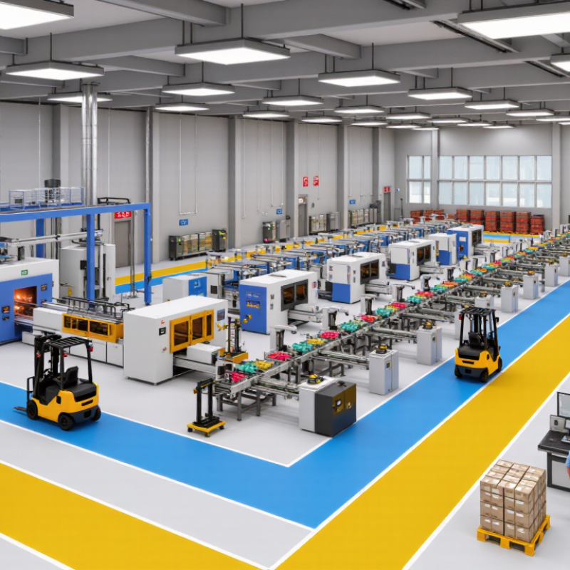 Como otimizar o layout de uma fábrica de plástico em 2026?