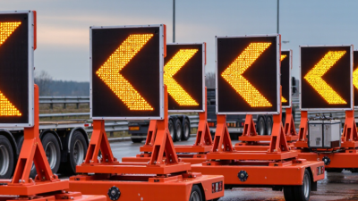 How to Source Arrow Warning Boards from Reliable Suppliers?