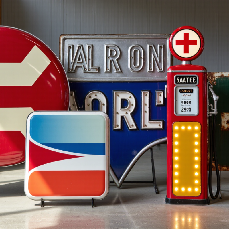 2026 Top Retro Gas Pump Sign Types for Global Buyers