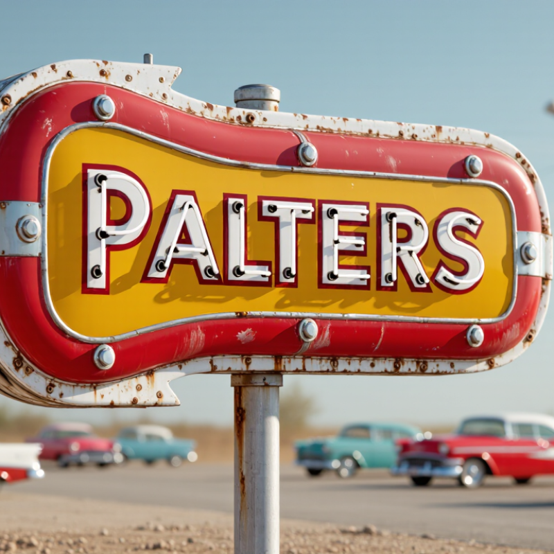 What Is a Retro Gas Pump Sign and How to Source One?