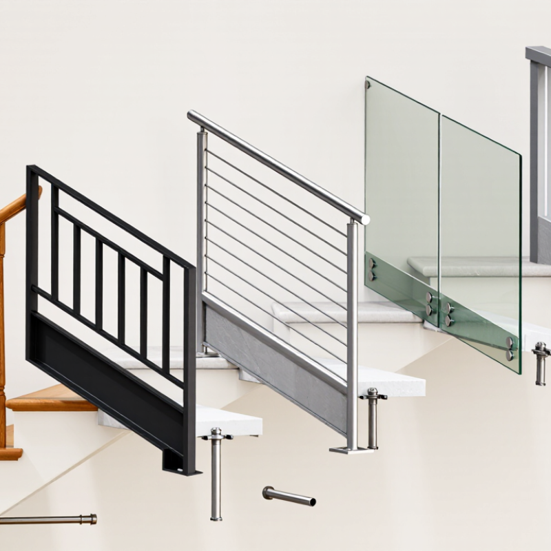 What Are the Top Types of Stair Railing Kits?