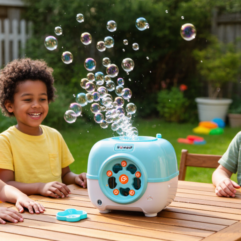 How to Use a Fubbles Bubble Machine?