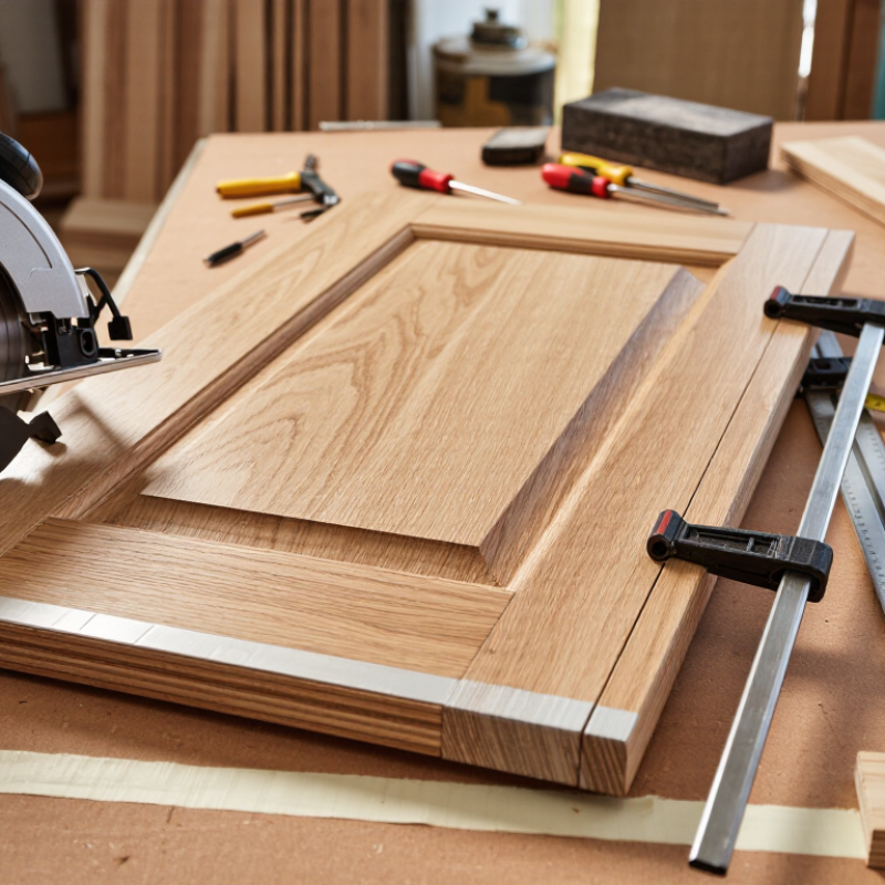 How to Trim a Solid Wood Door to Fit a Smaller Frame?