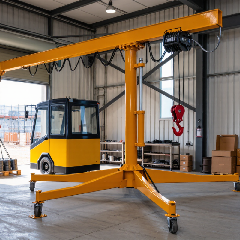 What Is a Small Lifting Crane and How Does It Work?