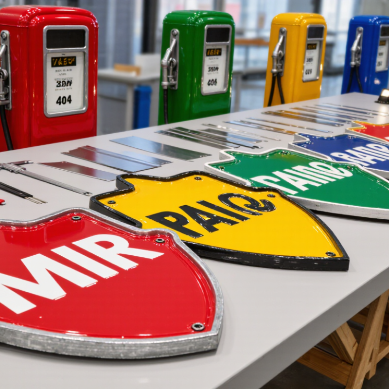 China Top Retro Gas Pump Sign Suppliers?