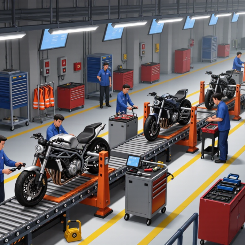 How to Choose a Motorcycle Assembly Line?