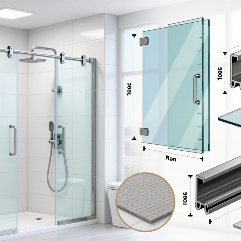 How to Choose the Best Double Sliding Shower Doors?