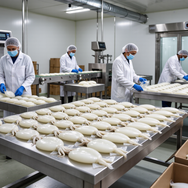 China Top Frozen Squid Fillet Supplier Wholesale