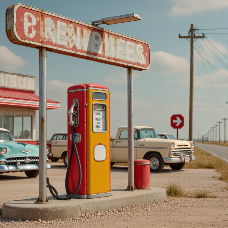 What Is a Retro Gas Pump Sign and Where to Buy One?