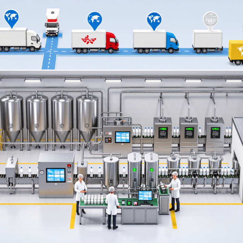 Top Milk Processing Plant Manufacturers Worldwide