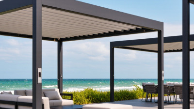10 Best Aluminum Pergola Suppliers Worldwide